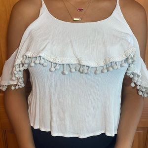 Off the shoulder tank top